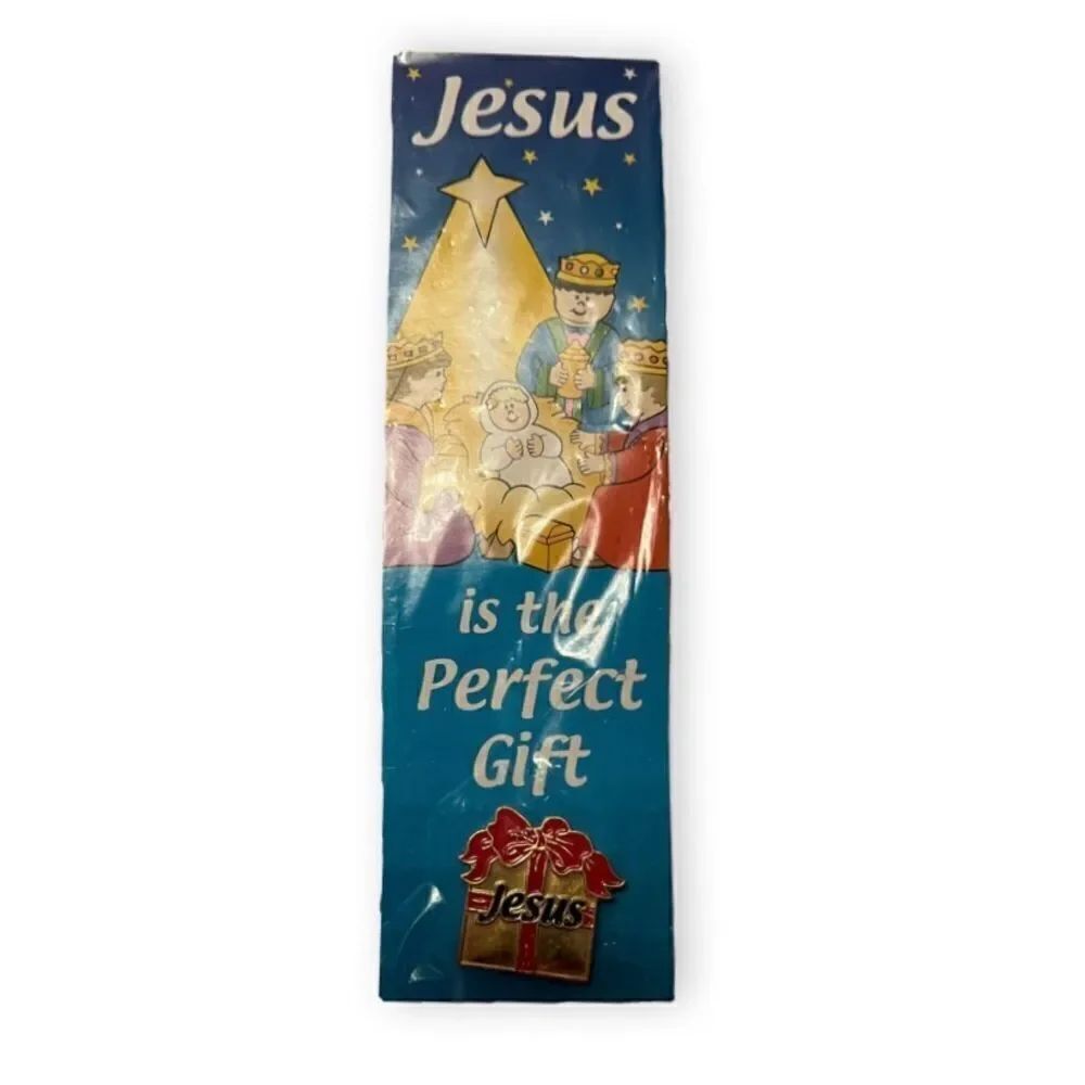 Jesus Is The Perfect Gift Pin